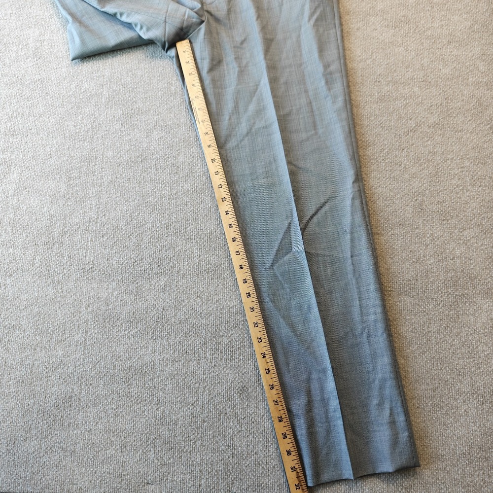 Brooks Brothers 1818 Fitzgerald Men's 44L Taupe Gray Saxxon Suit And Pants 38x32 - Picture 6 of 16